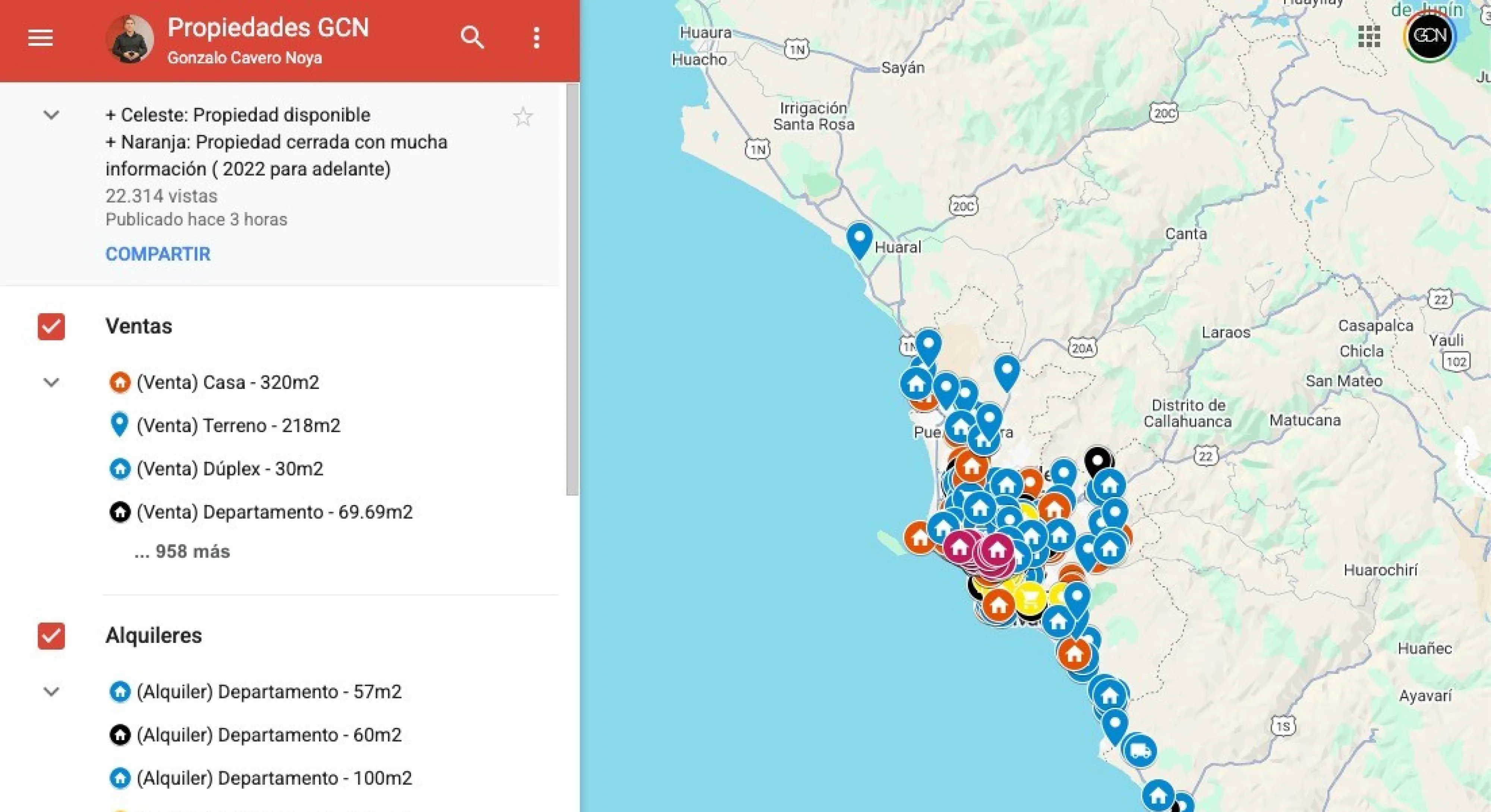 Operaciones inmobiliarias cerradas con éxito